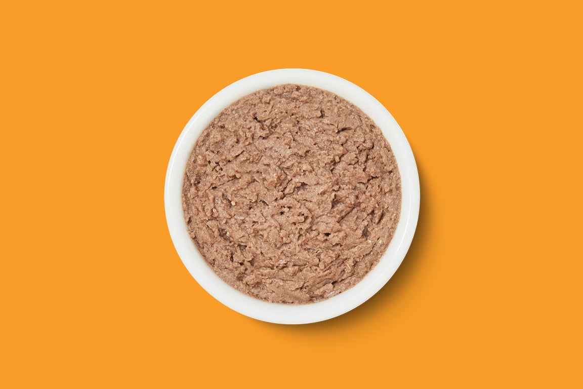 Biologische runderpaté voor katten 