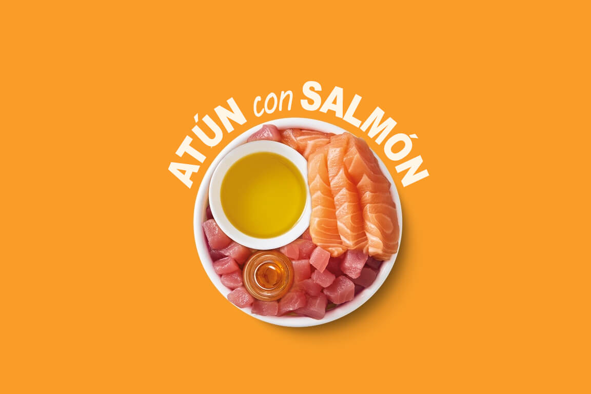 Atún con salmón