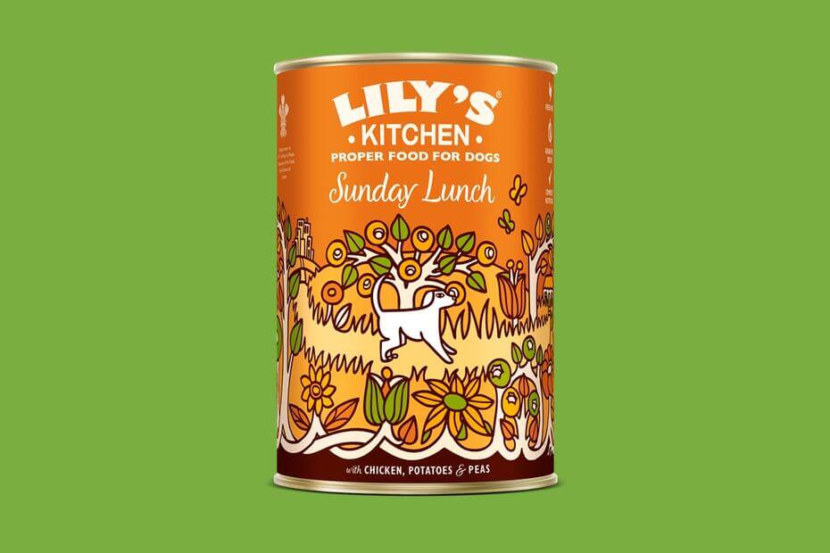 Zondagse lunch voor honden